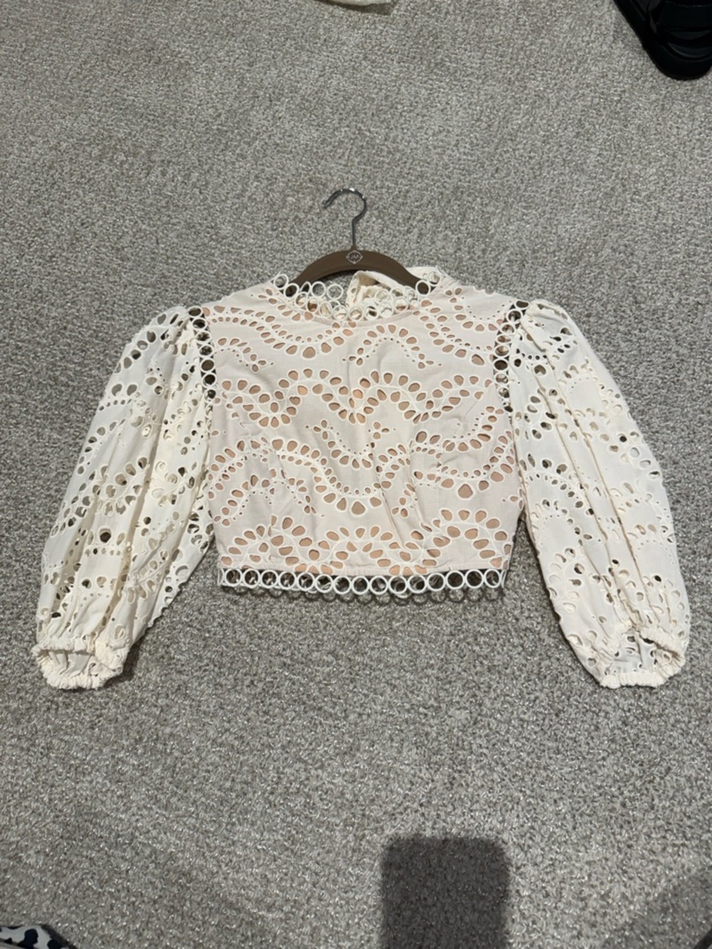 Zimmermann Lace Crop Top